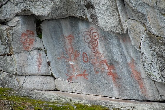 Pitt Lake First Nations Pictographs